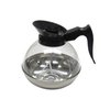 Jarra para Café, Vidrio
 <br><span class=fgrey12>(Admiral Craft CDP-BK Coffee Decanter)</span>