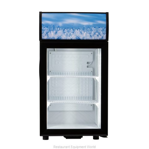 Admiral Craft CDRF-1D/1.5 Refrigerator, Merchandiser, Countertop (Magnified)