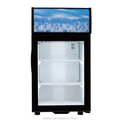 Admiral Craft CDRF-1D/2 Refrigerator, Merchandiser, Countertop