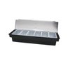 Organizador de Condimentos para Bar, para Encimera
 <br><span class=fgrey12>(Admiral Craft DCD-6BK Bar Condiment Server, Countertop)</span>