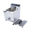 Freidora, para Encimera, Eléctrica, Cuba Completa
 <br><span class=fgrey12>(Admiral Craft DF-12L Fryer, Electric, Countertop, Full Pot)</span>