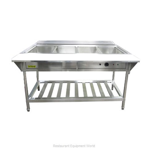 Admiral Craft EST-240/KIT Serving Counter, Hot Food, Electric