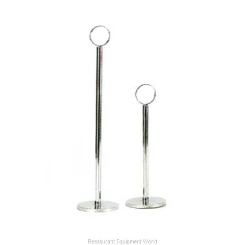 Adcraft Table-Number Stand Chrome Plated Size 15" 