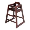 Silla Alta para Bebe, Madera
 <br><span class=fgrey12>(Admiral Craft HCW-5 High Chair, Wood)</span>