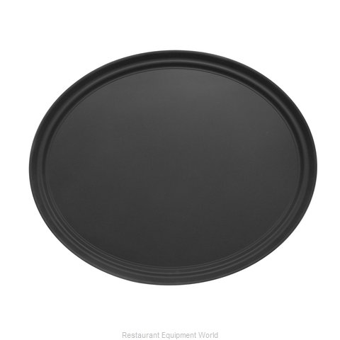 Admiral Craft NST-2025BK/OVAL Serving Tray, Non-Skid (Magnified)