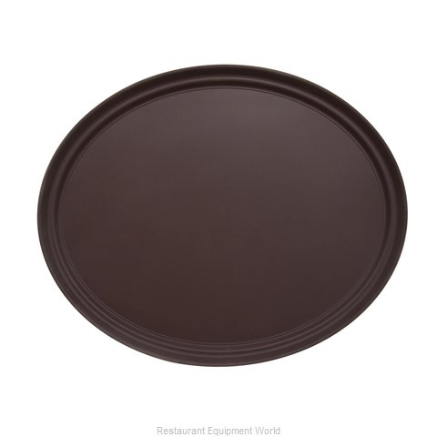 Admiral Craft NST-2227BR/OVAL Serving Tray, Non-Skid (Magnified)