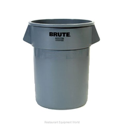 Adcraft R-2655GY Trash Garbage Waste Container Stationary