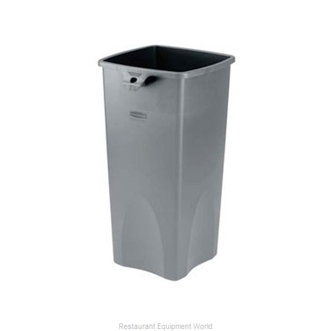 Adcraft R-3569GY Trash Garbage Waste Container Stationary