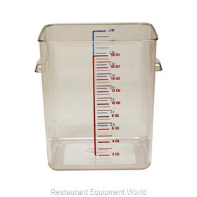 Adcraft R-6322 Food Storage Container Square