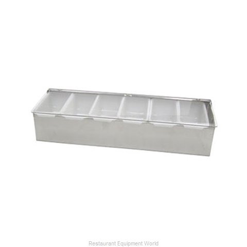 Admiral Craft SSCH-6 Bar Condiment Server, Countertop