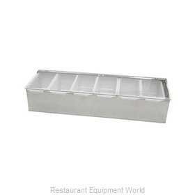 Admiral Craft SSCH-6 Bar Condiment Server, Countertop