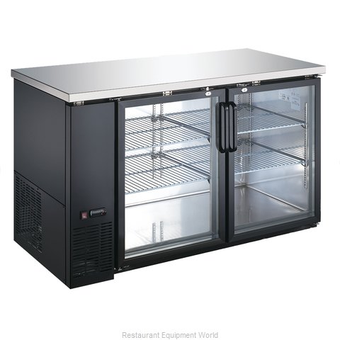 Admiral Craft USBB-5928G Back Bar Cabinet, Refrigerated (Magnified)