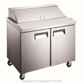 Admiral Craft USSL-2D/36 Refrigerated Counter, Sandwich / Salad Unit