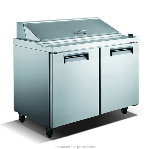 Admiral Craft USSL-2D Refrigerated Counter, Sandwich / Salad Top