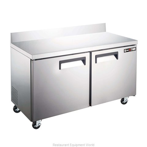 Admiral Craft USWF-2D Freezer Counter, Work Top