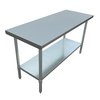 Mesa de Trabajo, 152cm (60 pulgadas)
 <br><span class=fgrey12>(Admiral Craft WT-3060-E Work Table,  54