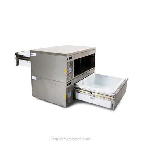 Adande Refrigeration MATCHBOX TWO DRAWER PREP COUNTER UNIT Refrigerator Freezer,
