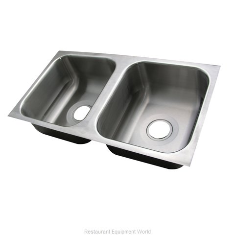 Advance Tabco 1416-212-BAD Sink Bowl, Weld-In / Undermount (Magnified)