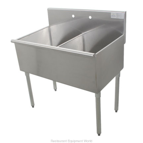Advance Tabco 4-2-60 Sink, (2) Two Compartment