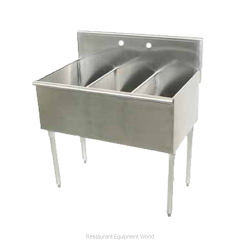 Advance Tabco 6-3-36-X Sink, (3) Three Compartment