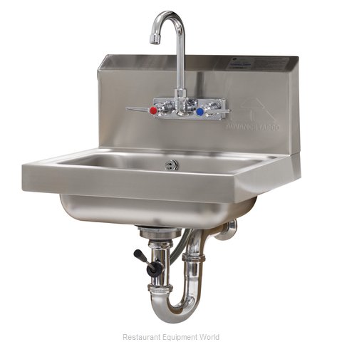 Advance Tabco 7-PS-50 Sink, Hand (Magnified)