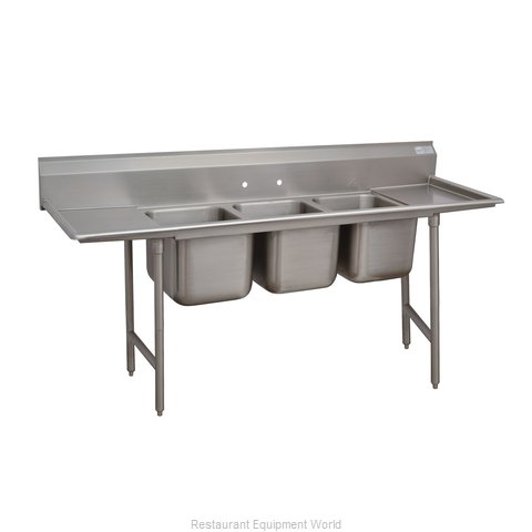 Advance Tabco 9-43-72-24RL Sink, (3) Three Compartment (Magnified)