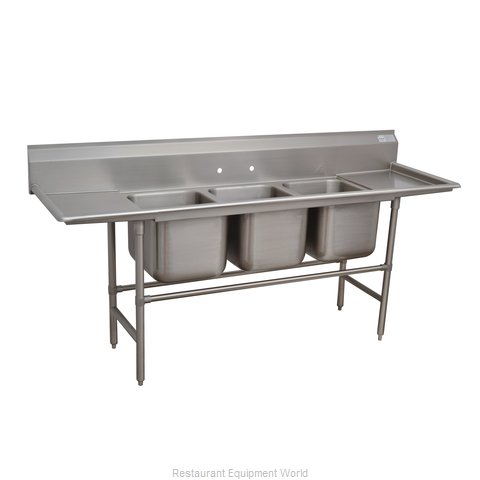 Advance Tabco 94-23-60-18RL Sink, (3) Three Compartment