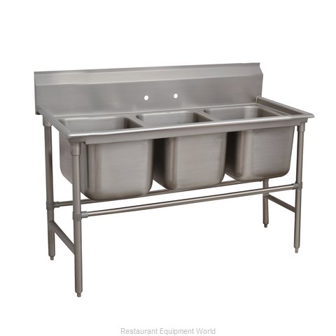 Advance Tabco 94-3-54 Sink, (3) Three Compartment