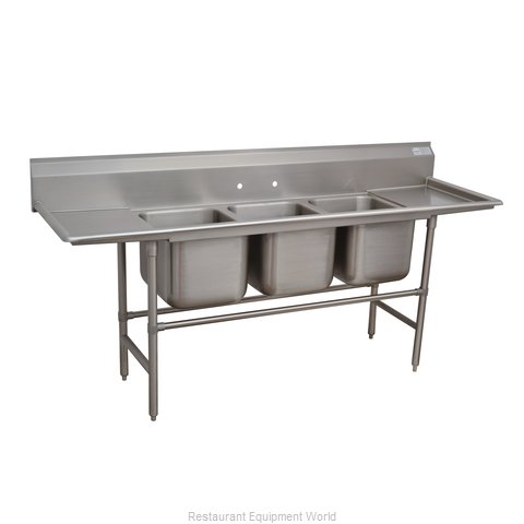 Advance Tabco 94-83-60-18RL Sink, (3) Three Compartment (Magnified)
