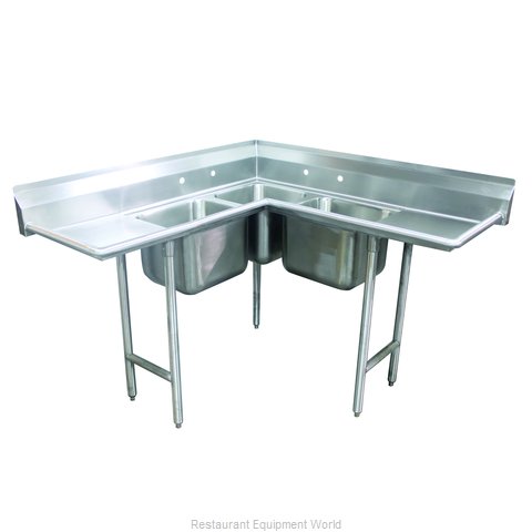 Advance Tabco 94-K2-24D Sink, (3) Three Compartment (Magnified)