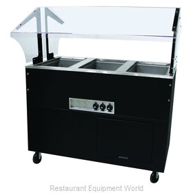 Advance Tabco BSW3-120-B-SB Serving Counter, Hot Food, Electric