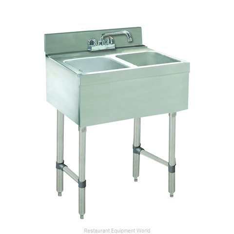 Advance Tabco CRB-22C Underbar Sink Units (Magnified)