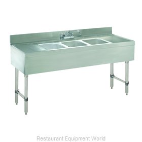 Advance Tabco CRB-63C-X Underbar Sink Units