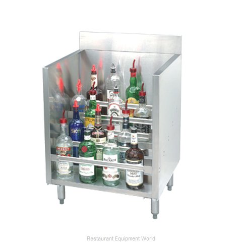 Advance Tabco CRLR-12 Underbar Bottle Display Unit (Magnified)
