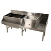 Depósito de Hielo/Estación de Cantinero, Nicho para Licuador
 <br><span class=fgrey12>(Advance Tabco CRU-60L Underbar Ice Bin/Cocktail Station, Blender Station)</span>