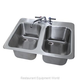 Advance Tabco DBS-2 Underbar Sink, Drop-In