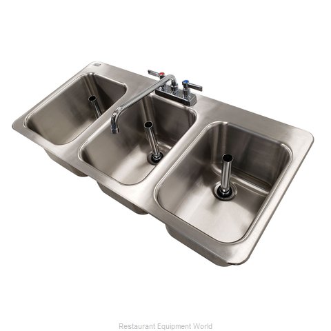 Advance Tabco DBS-3-X Underbar Sink, Drop-In