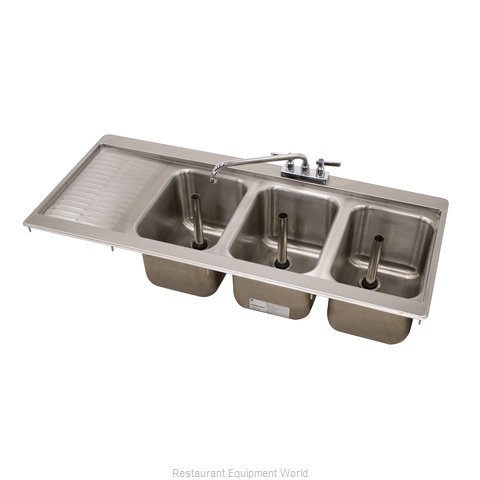 Advance Tabco DBS-43R Underbar Sink, Drop-In