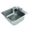 Fregadero, Empotrable
 <br><span class=fgrey12>(Advance Tabco DI-1-208 Sink, Drop-In)</span>