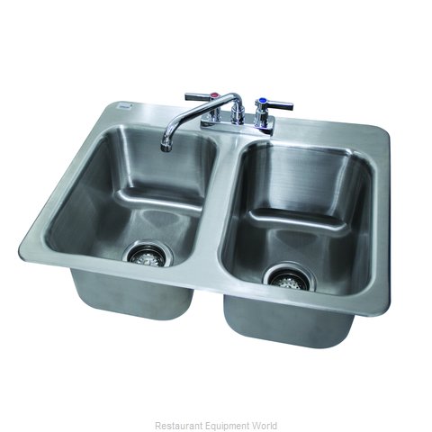 Advance Tabco DI-2-10 Sink, Drop-In (Magnified)