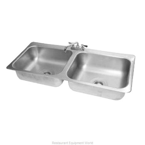 Advance Tabco DI-2-208 Sink, Drop-In