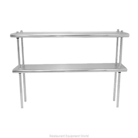 Advance Tabco DS-12-36R Overshelf, Table-Mounted (Magnified)