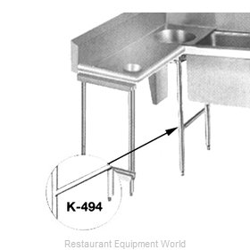 Advance Tabco DTA-81 Leg