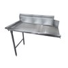 Mesa de Recibo de Loza, Limpia
 <br><span class=fgrey12>(Advance Tabco DTC-S30-108L Dishtable, Clean Straight)</span>