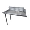 Mesa de Recibo de Loza, Limpia
 <br><span class=fgrey12>(Advance Tabco DTC-S60-48L Dishtable, Clean Straight)</span>