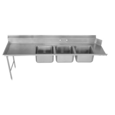 Advance Tabco DTC93-1620-6L Dishtable, with Potsinks