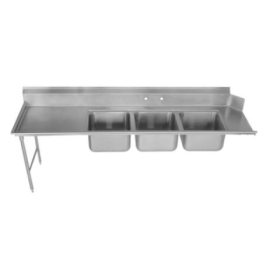 Advance Tabco DTC93-2020-10L Dishtable, with Potsinks