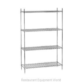 Advance Tabco ECC-1436 Shelving Unit, Wire