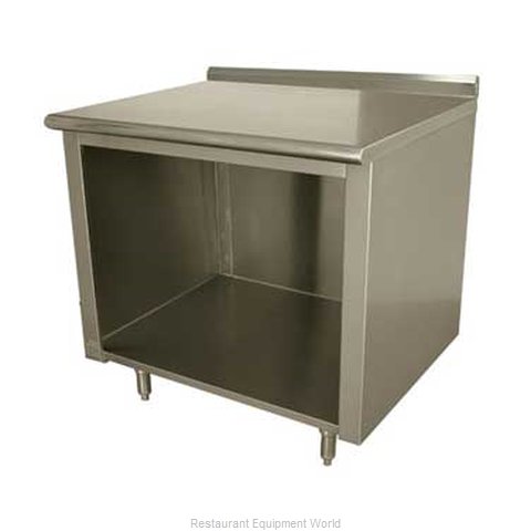 Advance Tabco EF-SS-309 Work Table, Cabinet Base Open Front (Magnified)