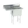 Fregadero, (1) Una Tarja/Compartimiento
 <br><span class=fgrey12>(Advance Tabco FC-1-1620-18L Sink, (1) One Compartment)</span>